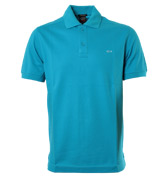 Paul and Shark Aqua Pique Polo Shirt