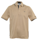 Paul and Shark Beige Pique Polo Shirt