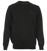 Paul and Shark Black Crew Neck Sweater