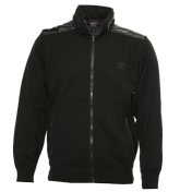 Paul and Shark Black Full Zip Sweater