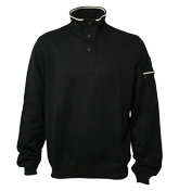 Paul and Shark Black Turtle Neck Sweatshirt