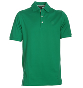 Paul and Shark Green Pique Polo Shirt