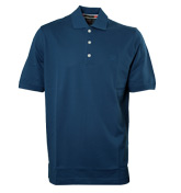 Paul and Shark Royal Blue Pique Polo Shirt