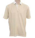 Beige Reversible Pique Polo Shirt