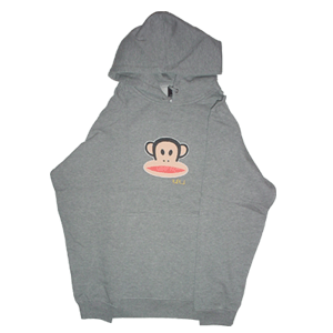 Grey Mens Julius Hooded Fleece