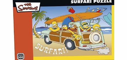 Simpsons 500 Piece puzzle Safari