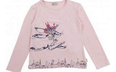 Gigi T-shirt Pale pink `3 years,4 years,6