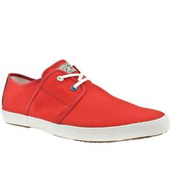 Male Cloud Fabric Upper Casual Shoes in Orange