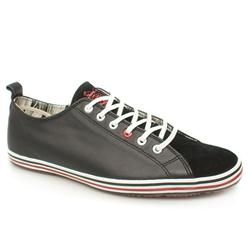 Paul Smith Male P.S Musa Lea Leather Upper Fashion Trainers in Black, White