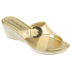 Pavacini Female Fad751 Leather Upper Leather Lining Adjustable in Cream