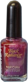 Pavion Black Radiance Nail Varnish 13ml Purple Passion