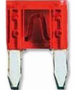 PCA MINI AUTO CAR BLADE FUSE 10A 10 AMP RED FUSES x 10