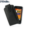 Pdair Vertical Leather Pouch Case - LG KC 910 Renoir