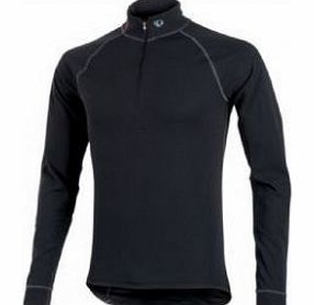 Baselayer Transfer Zip Neck Black