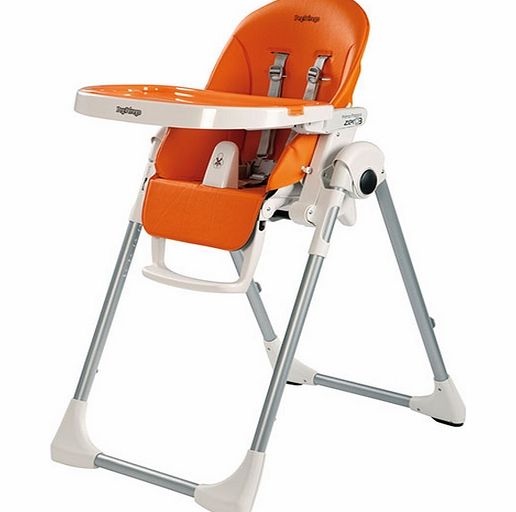 PEG PEREGO Foldable Highchair Prima Pappa Zero3 Arancia