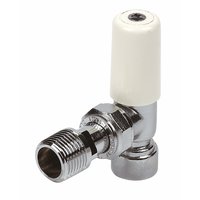 PEGLER Push-fit Angled Lockshield 15mm