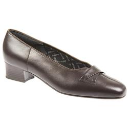 Peko by Pavers Female Pek406 Leather Upper Textile/Leather insole Lining Peko in Dark Brown, Navy