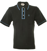 Earl Caviar and Niagara Pique Polo Shirt