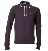 Earl Mysterioso Purple Pique Polo Shirt