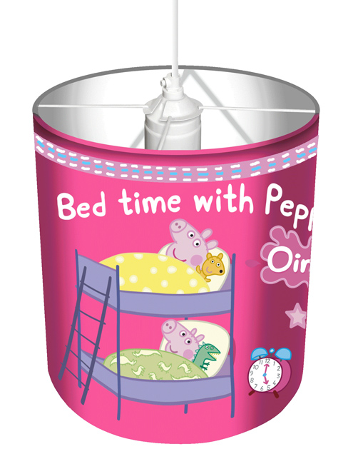 Peppa Pig Light Shade Fabric Pendant