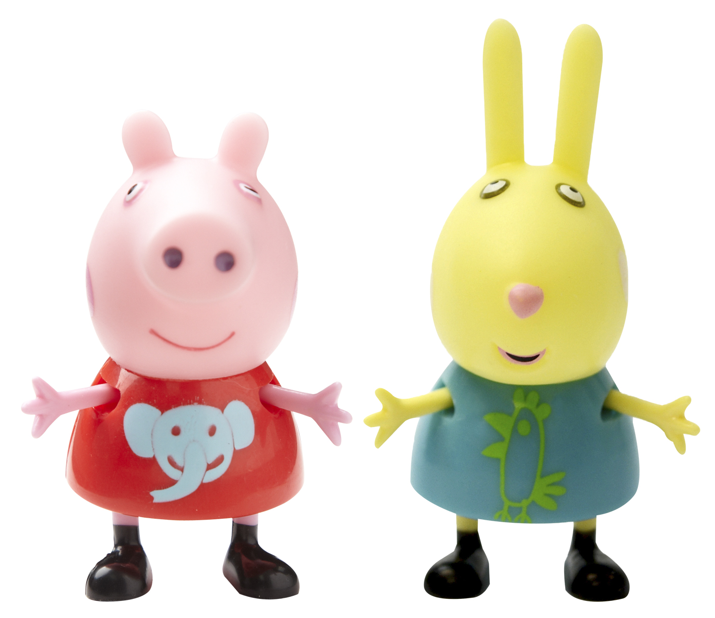 Red Peppa and Rebecca Rabbit