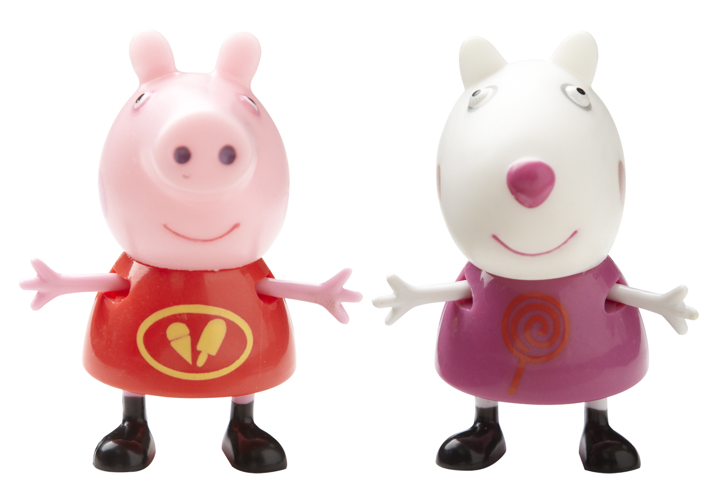 Red Peppa and Suzy Sheep