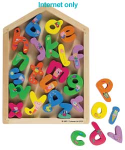 s Wooden Alphabet Set