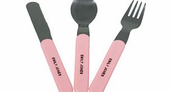 Personalised 3 Piece Cutlery Set