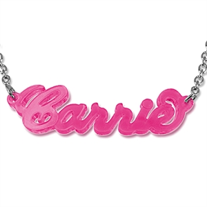 Acrylic Name Necklace