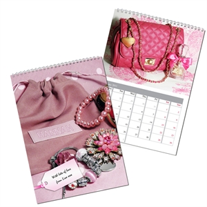 Personalised all Things Pink Calendar