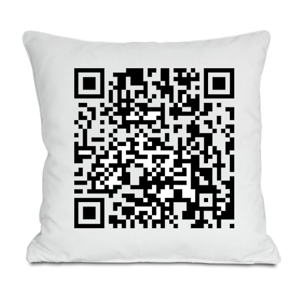 Personalised Barcode Code Cushion