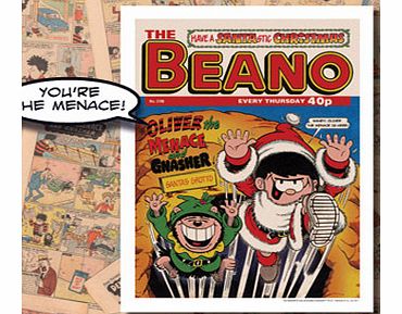 Beano Christmas Poster