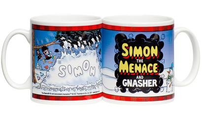 Beano Christmas Snowfall Mug