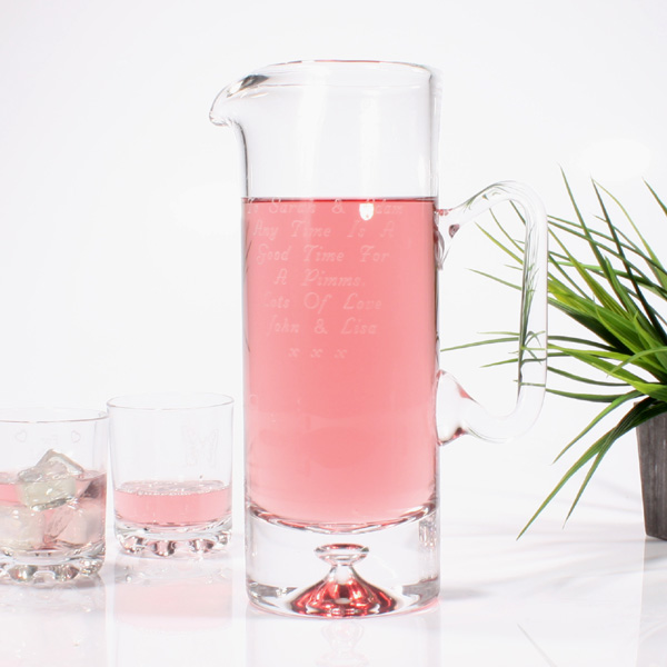 Personalised Bubble Base Jug