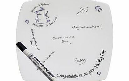 Personalised Cake Wedding Message Plate