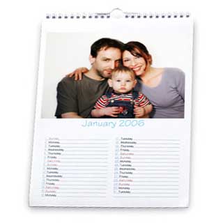 Personalised Calendars