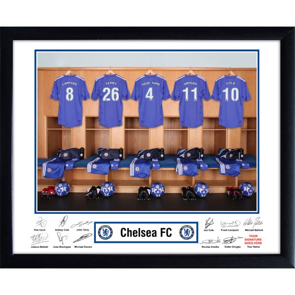 Chelsea Dressing Room Framed Photo