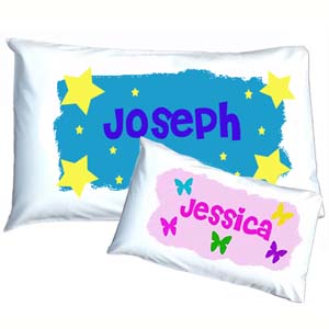 Personalised Childrens Pillowcase - Girl