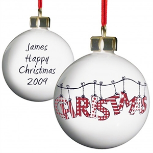 Christmas Garland Bauble