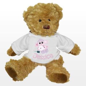 Personalised Cotton Zoo Bobbin the Bunny Teddy