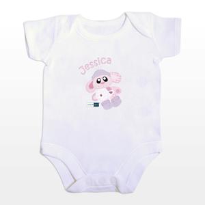 Personalised Cotton Zoo Bobbin the Bunny Vest