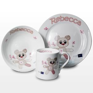 Cotton Zoo Breakfast Set - Tweed Girl