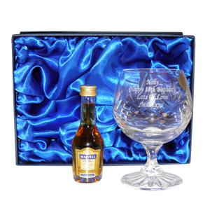 Crystal and Brandy Gift Set