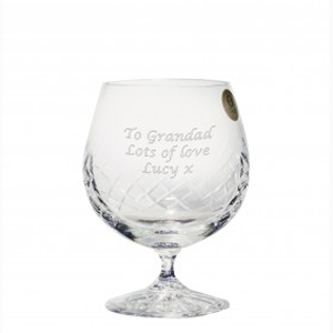 Crystal Brandy Glass - Small