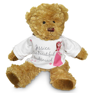 Fabulous Bridesmaid Teddy Bear