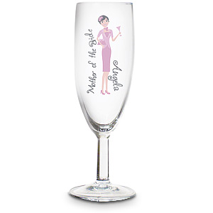 Personalised Fabulous Lady Wedding Flute