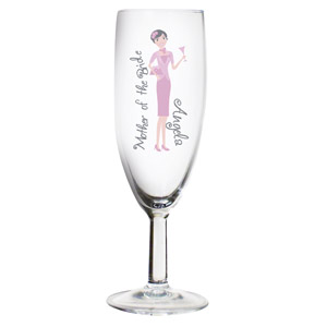 Fabulous Wedding Flutes (Mother of