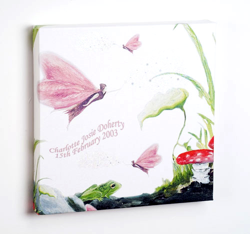 Fairy Glitter Canvas Gift