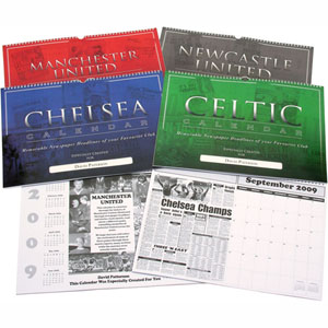 personalised Football Calendar Birmingham