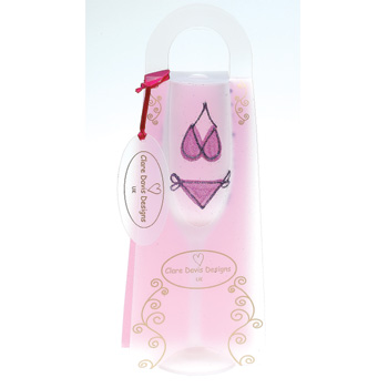 Girlie Birthday Champagne Flutes